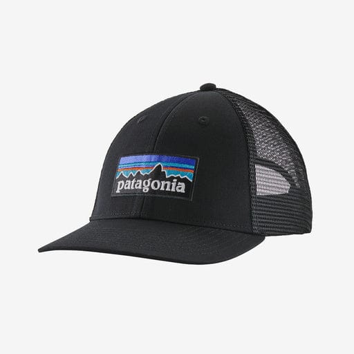 Load image into Gallery viewer, Black Patagonia P-6 Logo Lo-Pro Trucker Hat Patagonia Inc

