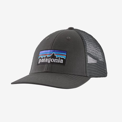 Forge Grey Patagonia P-6 Logo Lo-Pro Trucker Hat Patagonia Inc