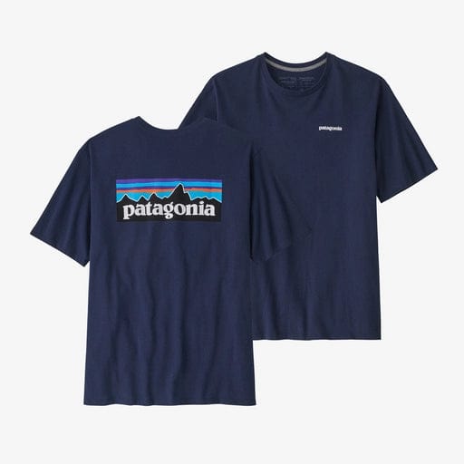 Load image into Gallery viewer, Classic Navy / MED Patagonia P-6 Logo Responsibili-Tee - Men&#39;s PATAGONIA INC

