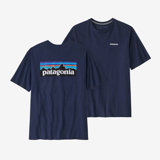 Load image into Gallery viewer, Classic Navy / MED Patagonia P-6 Logo Responsibili-Tee - Men&#39;s Patagonia Inc
