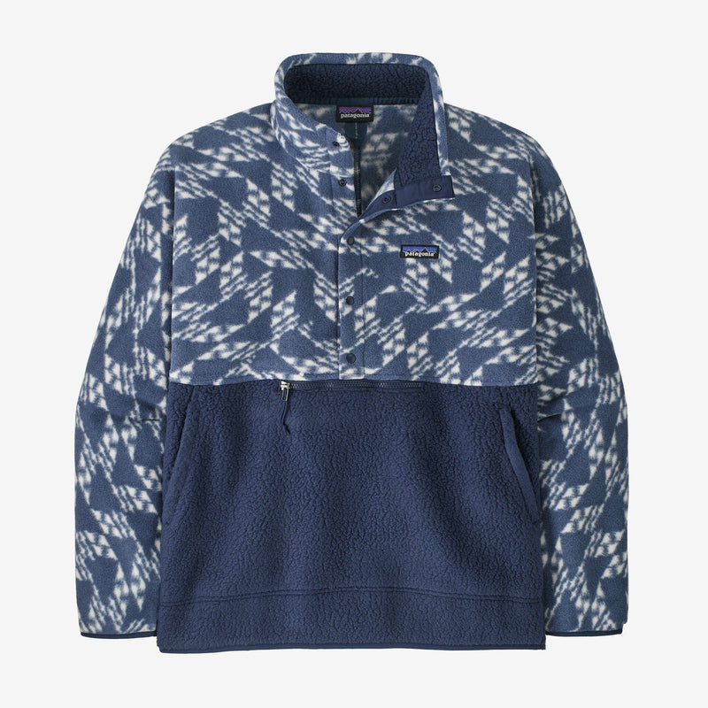 Load image into Gallery viewer, New Navy / SM Patagonia Retro Pile Half-Snap Fleece Pullover - Men&#39;s Patagonia Retro Pile Half-Snap Fleece Pullover - Men&#39;s Patagonia Inc
