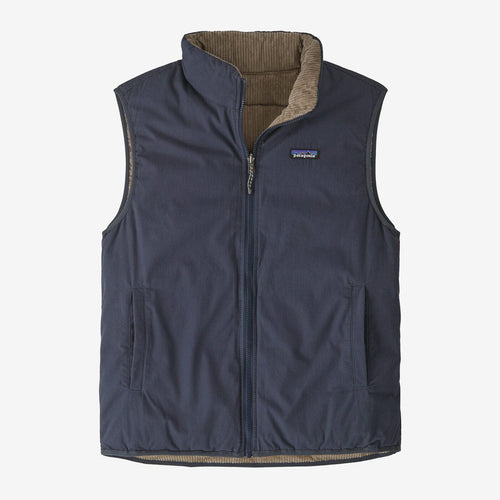 Smolder Blue / MED Patagonia Reversible Cotton Down Vest - Men's Patagonia Reversible Cotton Down Vest - Men's Patagonia Inc