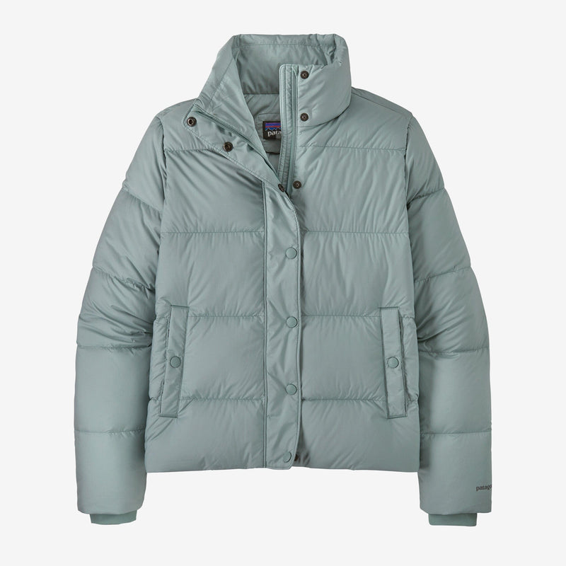 Load image into Gallery viewer, Thermal Blue / SM Patagonia Silent Down Jacket - Women&#39;s Patagonia Silent Down Jacket - Women&#39;s Patagonia Inc
