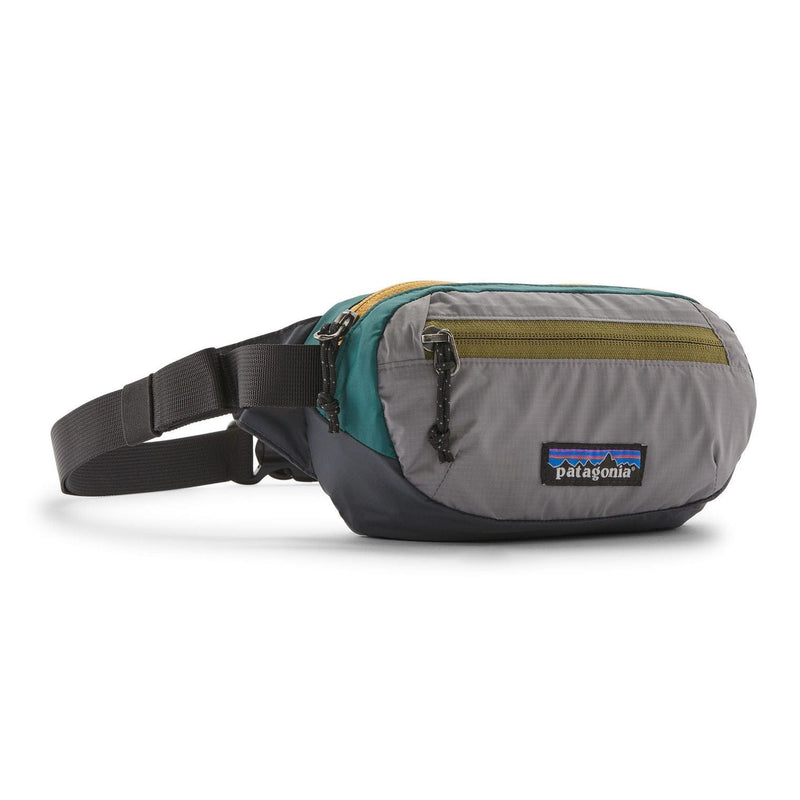 Load image into Gallery viewer, Patchwork: Noble Grey Patagonia Terravia Mini Hip Pack Patagonia Terravia Mini Hip Pack Patagonia Inc
