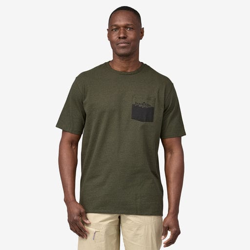 Patagonia Wild Waterline Pocket Responsibili-Tee - Men's Patagonia Inc