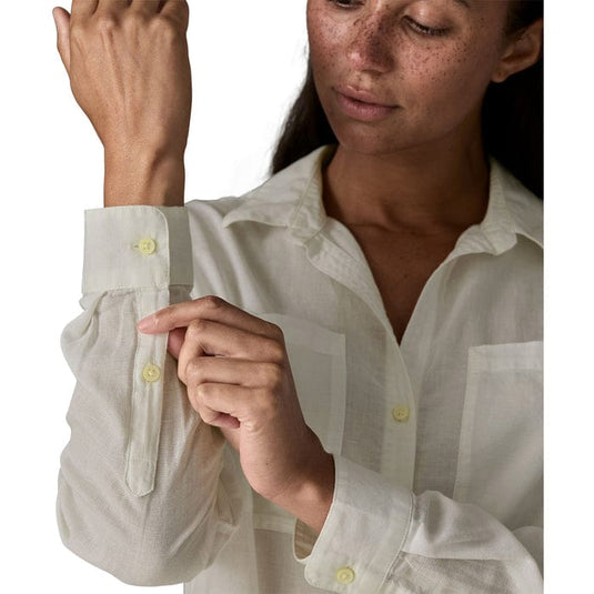 Patagonia Women's Lightweight A/C Buttondown in White Patagonia Women's Lightweight A/C Buttondown in White Patagonia Inc