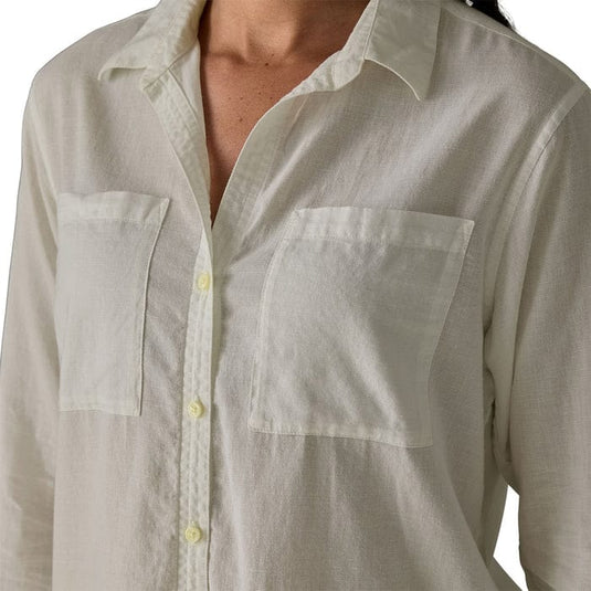 Patagonia Women's Lightweight A/C Buttondown in White Patagonia Women's Lightweight A/C Buttondown in White Patagonia Inc