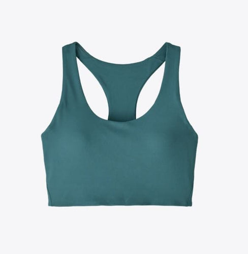 Wetland Blue / SM Patagonia Wommen Maipo Mid Impact Bra in Wetland Blue Patagonia Wommen Maipo Mid Impact Bra in Wetland Blue Patagonia Inc