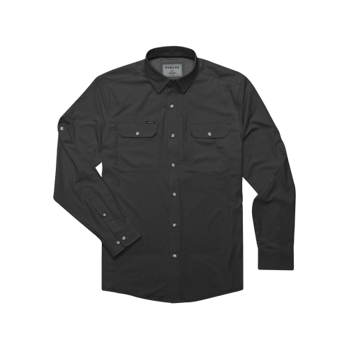 Black / SM Poncho Men's The Black Smoke Slim Poncho Men's The Black Smoke Slim Poncho