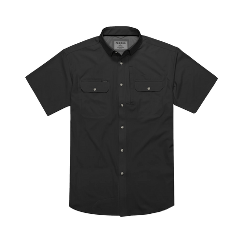 Black / SM Poncho Men's The Burnt End Regular Poncho Men's The Burnt End Regular PONCHO