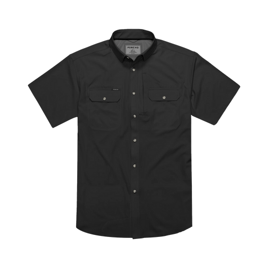 Black / SM Poncho Men's The Burnt End Regular Poncho Men's The Burnt End Regular PONCHO