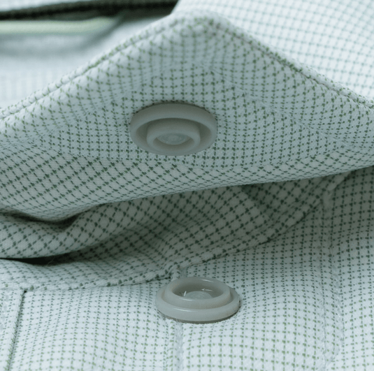 Poncho Men's The Green Monster in Turf Green Microcheck Poncho Men's The Green Monster in Turf Green Microcheck Poncho