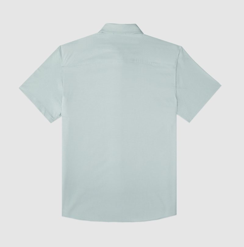 Load image into Gallery viewer, Poncho Men&#39;s The Green Monster in Turf Green Microcheck Poncho Men&#39;s The Green Monster in Turf Green Microcheck Poncho
