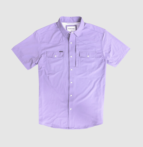 Powder Purple / SM Poncho Men's The Railhead in Powder Purple Poncho Men's The Railhead in Powder Purple Poncho