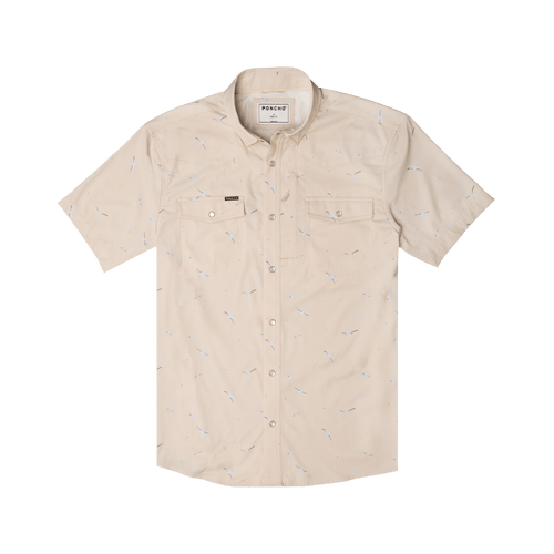 Tan Print / SM Poncho The Siesta Key - Regular Men's Poncho The Siesta Key - Regular Men's Poncho