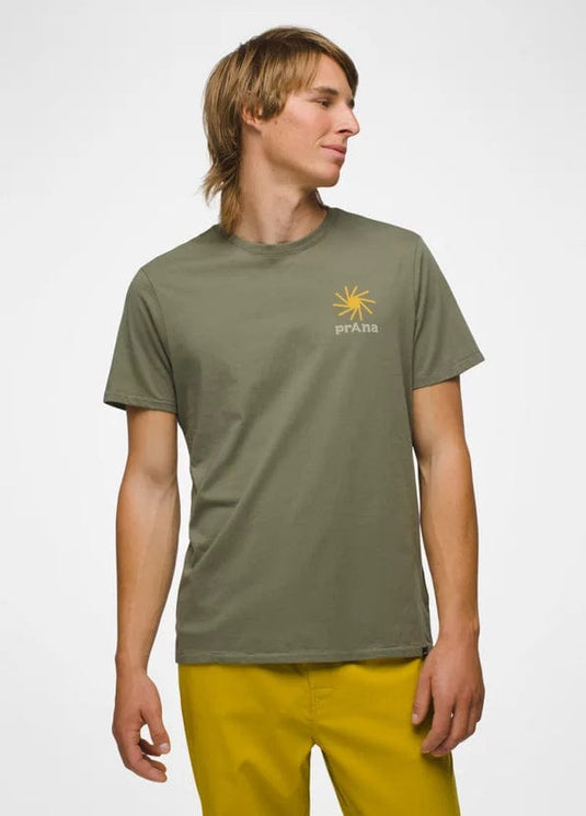 Rye Green / MED prAna Everyday Slogan Shortsleeve Tee - Men's prAna Everyday Slogan Shortsleeve Tee - Men's Prana