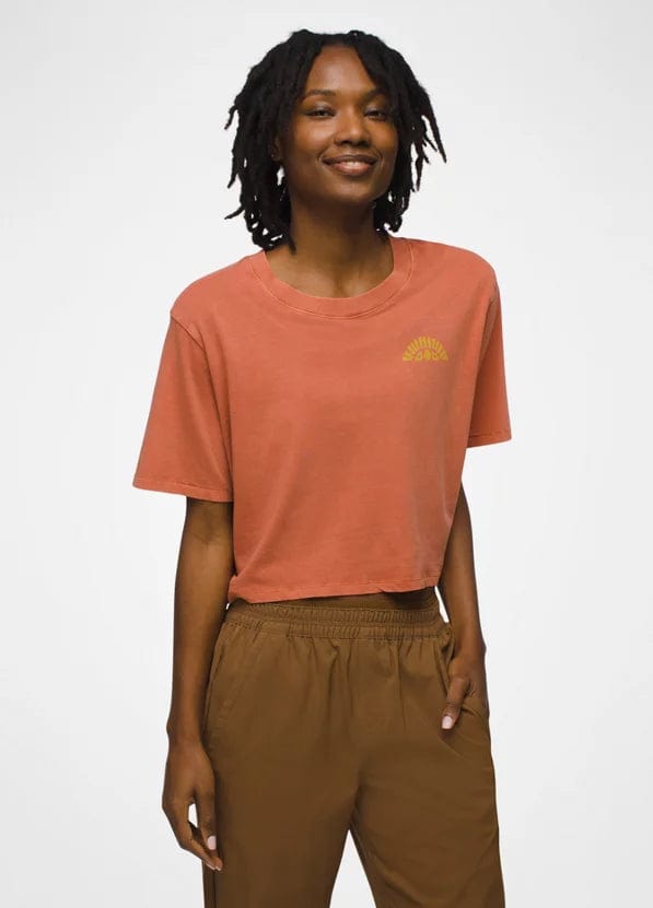 Load image into Gallery viewer, prAna Everyday Vintage-Washed Graphic Crop Tee - Women&#39;s prAna Everyday Vintage-Washed Graphic Crop Tee - Women&#39;s Prana
