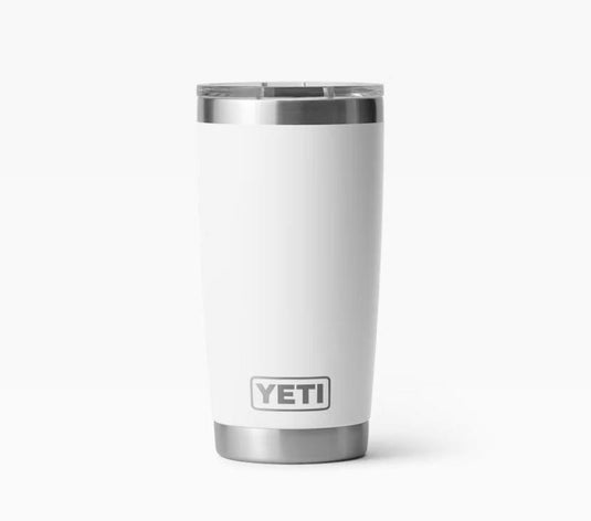 White Rambler 20 Oz Tumbler in White Rambler 20 Oz Tumbler in White Yeti Coolers
