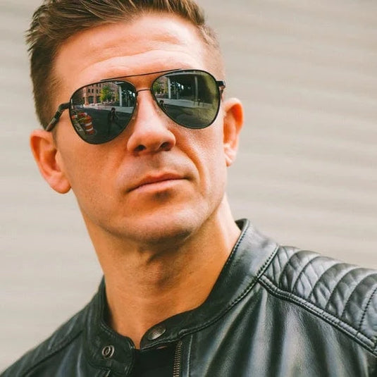 Revo Arthur Black Smoky Green Sunglasses Revo Arthur Black Smoky Green Sunglasses Revo