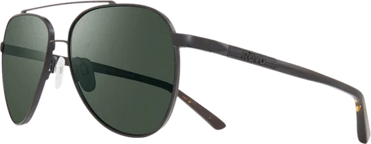 Revo Arthur Black Smoky Green Sunglasses Revo Arthur Black Smoky Green Sunglasses Revo