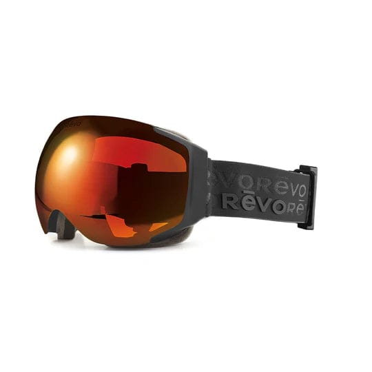 Load image into Gallery viewer, Matte Black/Photochromic Solar Orange / Medium Fit Revo Flex No. 2 Goggles Revo
