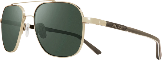 Revo Harrison Gold Smoky Green Sunglasses Revo Harrison Gold Smoky Green Sunglasses Revo