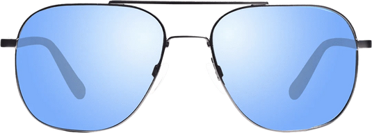 Revo Logan Satin Gunmetal Blue Water Sunglasses Revo Logan Satin Gunmetal Blue Water Sunglasses Revo