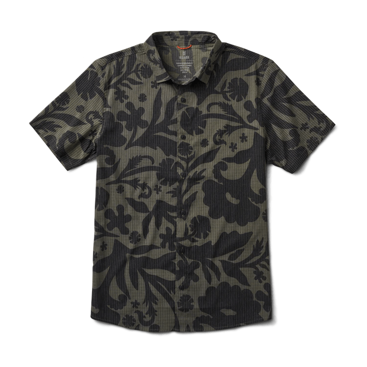 Load image into Gallery viewer, Cagliari Military / SM Roark Bless Up Breathable Stretch Shirt - Men&#39;s Roark
