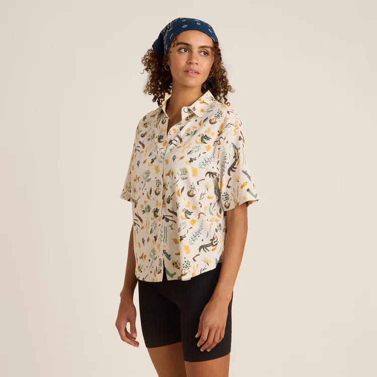 Load image into Gallery viewer, Roark Bless Up Shortsleeve Button Up Shirt - Women&#39;s Roark
