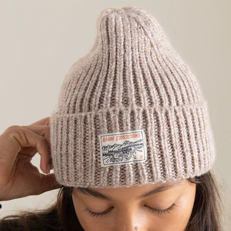 Load image into Gallery viewer, Toasted Almond Roark Campfire Beanie Roark
