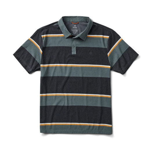 Forest Stripe / SM Roark Men's Bless Up Polo Roark Men's Bless Up Polo Roark