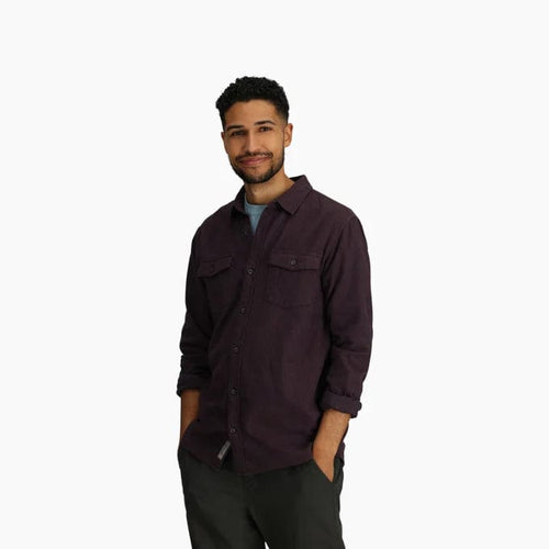 Black Currant / MED Royal Robbins Bristol Organic Cotton Twill Shirt - Men's Royal Robbins Bristol Organic Cotton Twill Shirt - Men's Royal Robbins