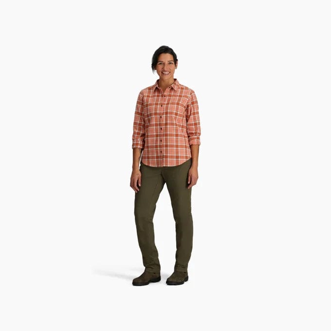 Load image into Gallery viewer, Royal Robbins Lieback Organic Cotton Flannel Long sleeve - Women&#39;s Royal Robbins Lieback Organic Cotton Flannel Long sleeve - Women&#39;s Royal Robbins
