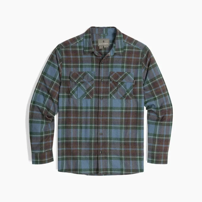 Load image into Gallery viewer, Royal Robbins Lost Coast Flannel Plaid Long Sleeve - Men&#39;s Royal Robbins Lost Coast Flannel Plaid Long Sleeve - Men&#39;s Royal Robbins
