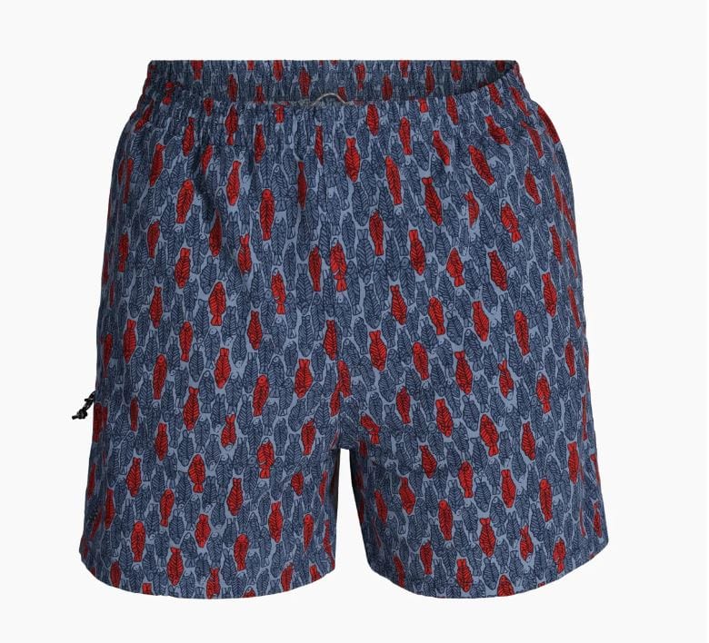 Load image into Gallery viewer, 452 - Navy Fish Pt / MED Royal Robbins Men&#39;s All In Short in Navy Fish Pt Royal Robbins Men&#39;s All In Short in Navy Fish Pt Royal Robbins
