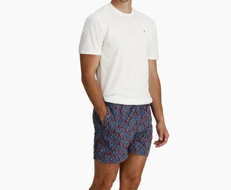 Load image into Gallery viewer, Royal Robbins Men&#39;s All In Short in Navy Fish Pt Royal Robbins Men&#39;s All In Short in Navy Fish Pt Royal Robbins
