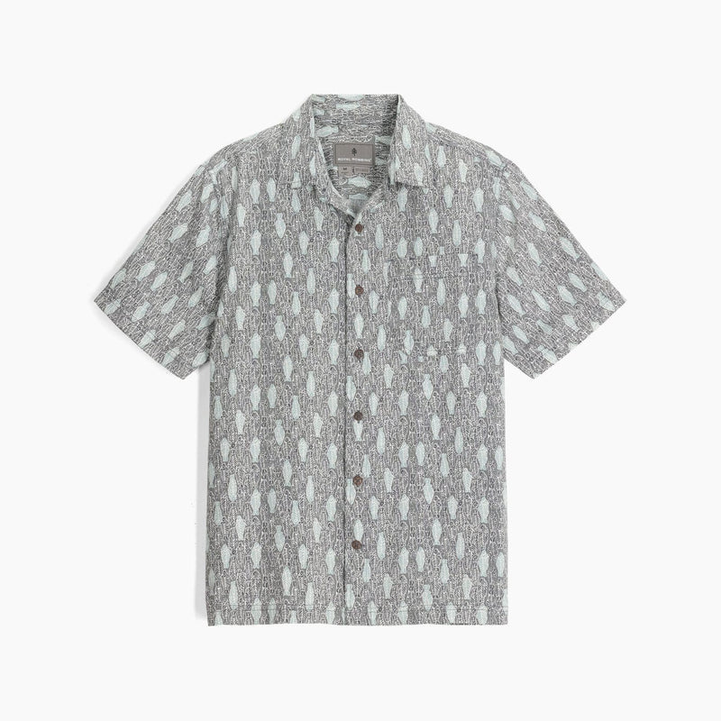 Load image into Gallery viewer, Everglade Fish Pt / MED Royal Robbins Men&#39;s Camino Pucker Short Sleeve Royal Robbins Men&#39;s Camino Pucker Short Sleeve Royal Robbins
