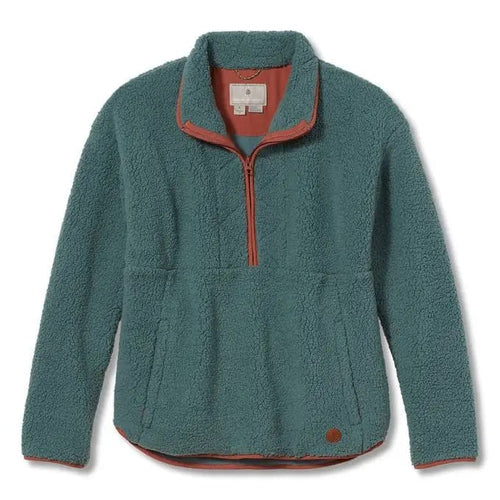 Sea Pine / SM Royal Robbins Urbanesque Sherpa 1/2 Zip - Women's Royal Robbins