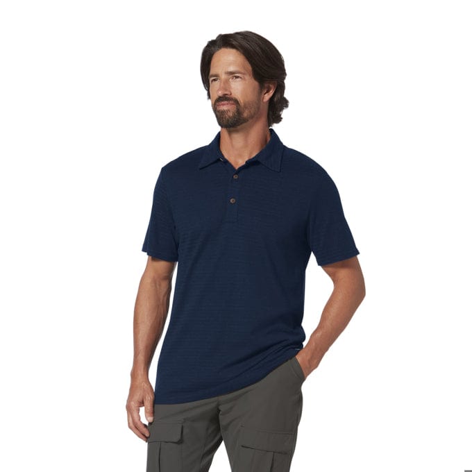 Load image into Gallery viewer, Naval / MED Royal Robbins Vacationer Polo - Men&#39;s Royal Robbins
