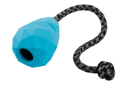 Metolius Blue Ruffwear Dogs' Huck-A-Cone™ Natural Rubber Throw Toy Ruffwear