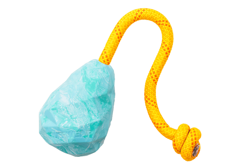 Load image into Gallery viewer, Glacial Blue Ruffwear Huck-A-Cone Toy in Glacial Blue Ruffwear Huck-A-Cone Toy in Glacial Blue Ruffwear
