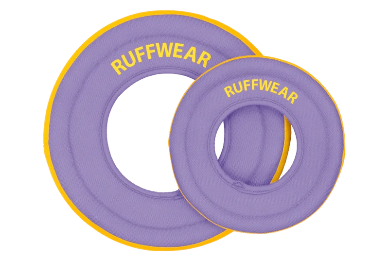 Load image into Gallery viewer, Purple / MED Ruffwear Hydro Plane Floating Throw Toy Ruffwear Hydro Plane Floating Throw Toy Ruffwear
