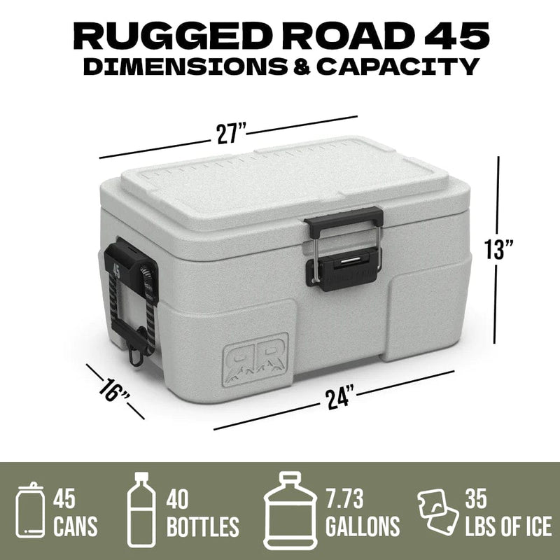 Load image into Gallery viewer, Blue Steel Rugged Road 45L V2 Cooler in Blue Steel Rugged Road
