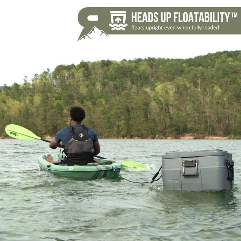 Load image into Gallery viewer, Forest Green Rugged Road 65L V2 Cooler in Forest Green Rugged Road
