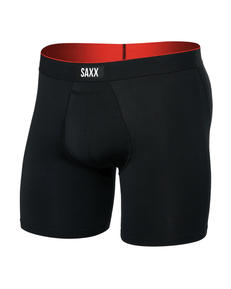 Load image into Gallery viewer, Black / SM Saxx Multi Sport Mesh Boxer Brief Fly - Men&#39;s Saxx
