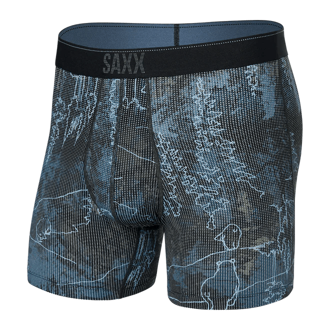 Load image into Gallery viewer, Smokey Mountains- Multi / SM Saxx Quest Boxer Briefs - Men&#39;s Saxx
