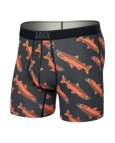 Coho-Black / SM Saxx Quest Boxer Briefs - Men's Saxx Quest Boxer Briefs - Men's Saxx