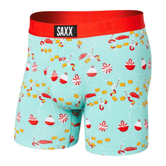 Fish Food- Fiji / MED Saxx Slim Fit Vibe Boxer Briefs - Men's SAXX