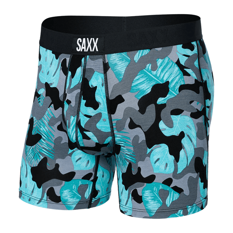 Load image into Gallery viewer, Island Camo- Black / SM Saxx Slim Fit Vibe Boxer Briefs - Men&#39;s Saxx
