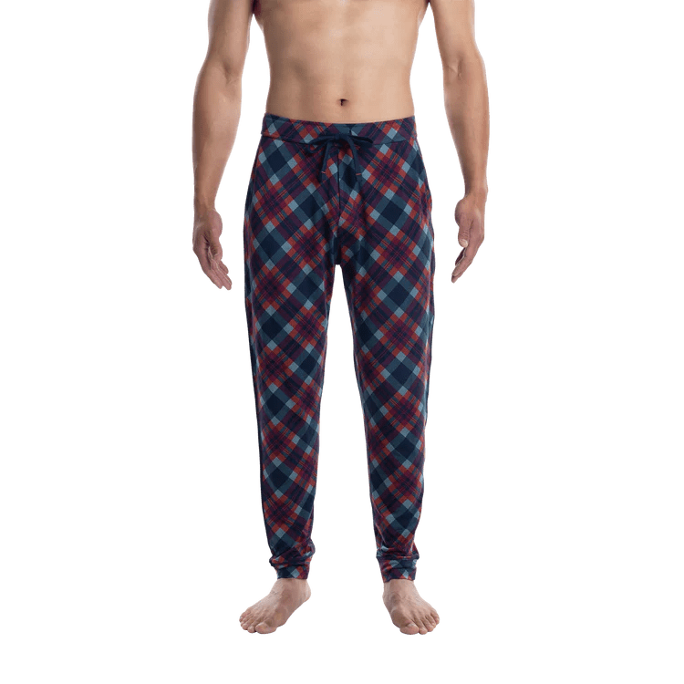 Load image into Gallery viewer, Olympia Flannel- Multi / MED Saxx Snooze Pant - Men&#39;s Saxx
